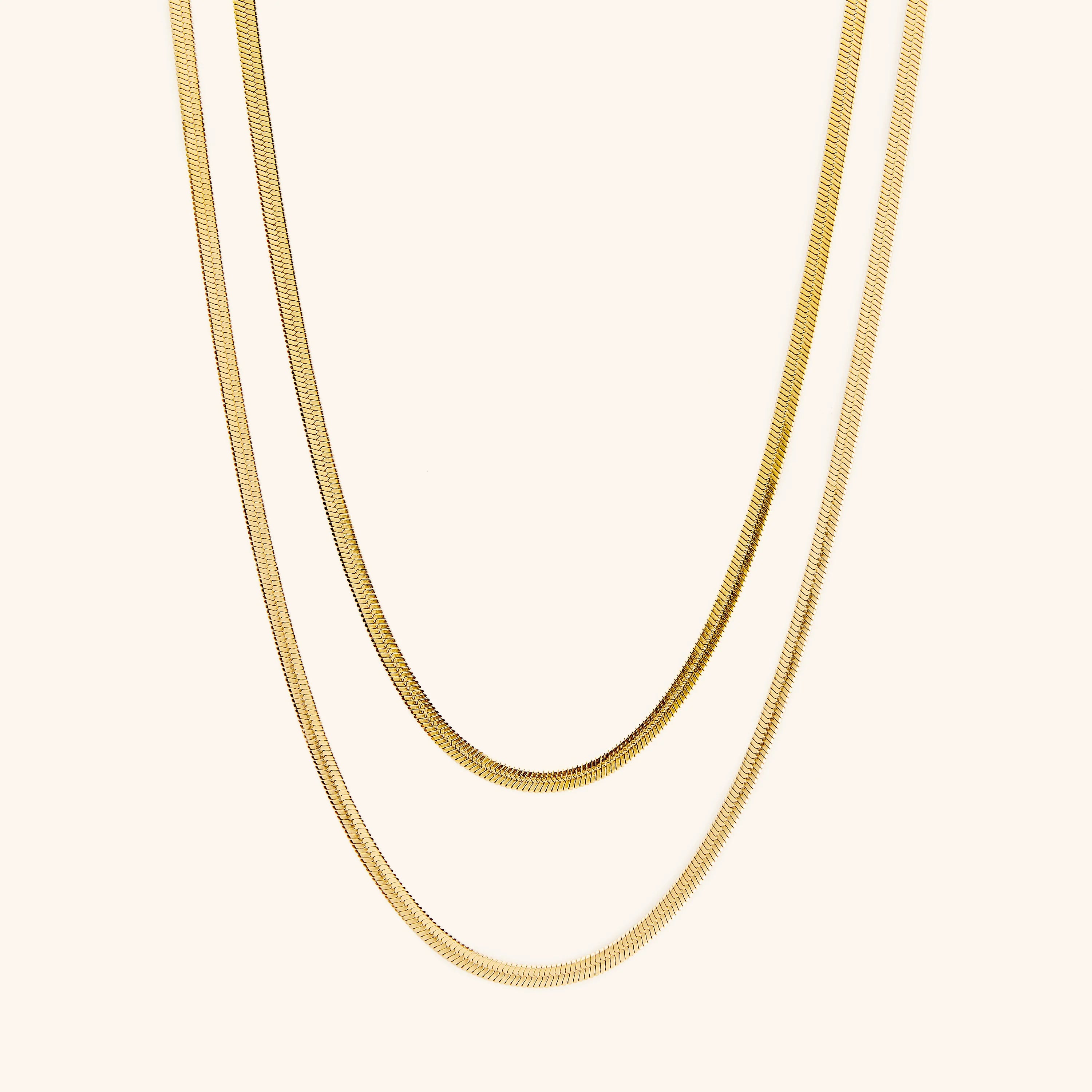 PreOrder-Herringbone Chain Necklace – Nominal South Africa
