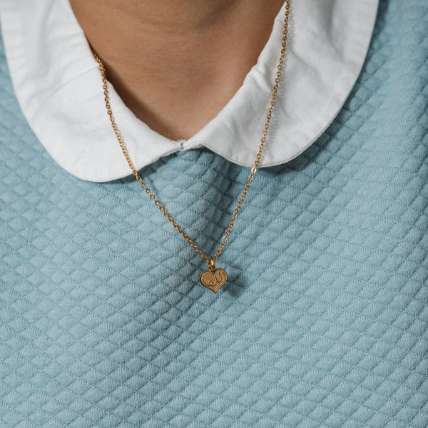 PRE-ORDER Allah Heart Necklace | Girls