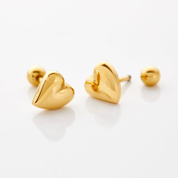 Essential Heart Earrings | Girls