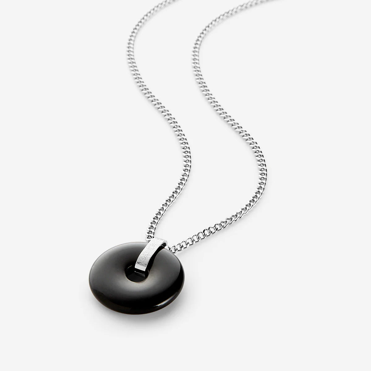 PREORDER “Surely in the remembrance of Allah, hearts find comfort” Stone Necklace | Men