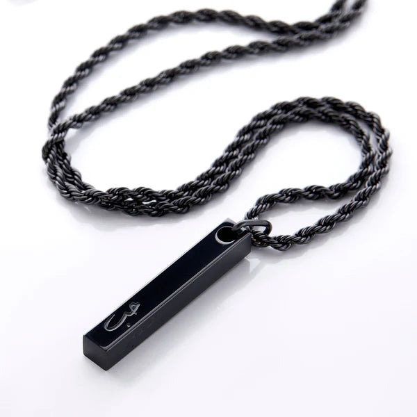 PREORDER Core Values 3D Bar Necklace | Men