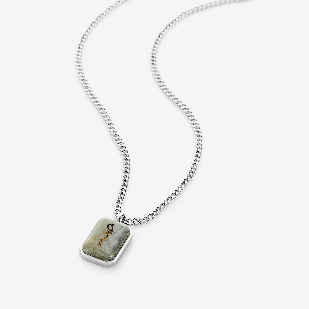 PREORDER Patience "Sabr" Nekclace | Labradorite Stone | Men