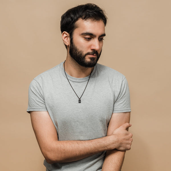 PREORDER Arabic Letter Necklace | Men