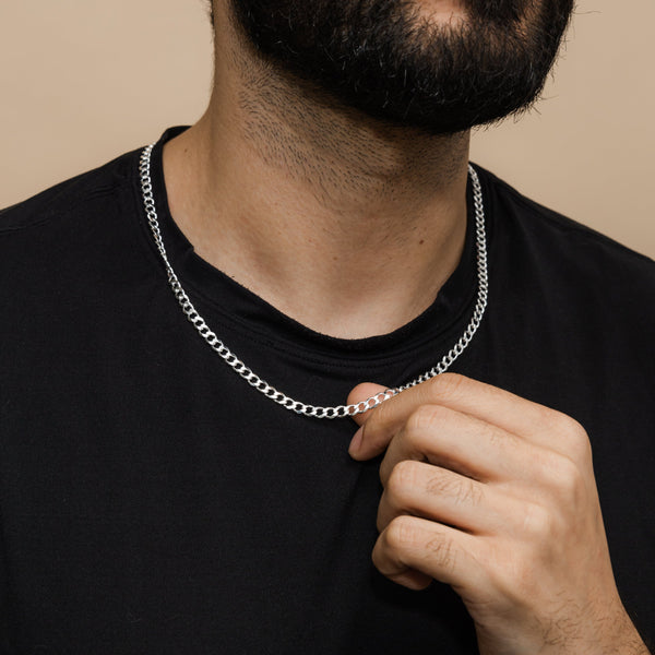 PREORDER Cuban Chain Necklace | Sterling Silver