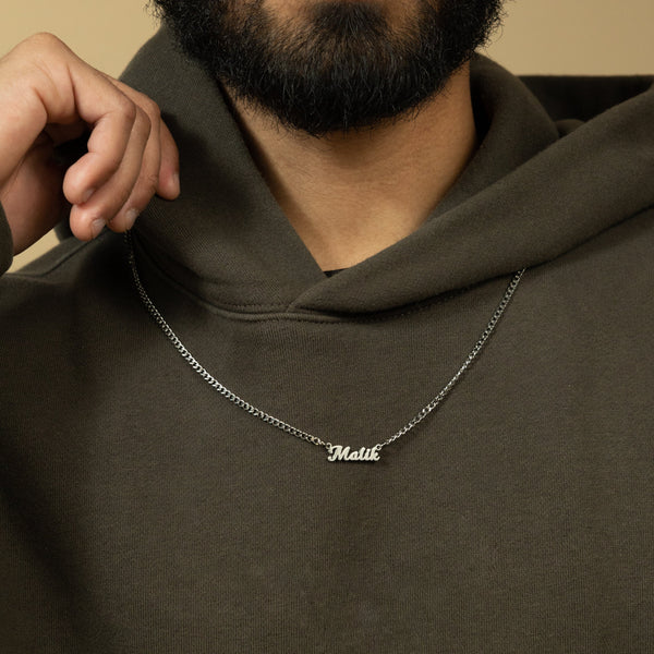 Custom Name Necklace | Men