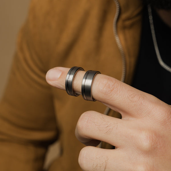 PREORDER Textured Band | Tungsten