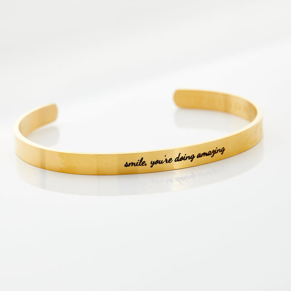 For Mom | Custom Reminder Cuff