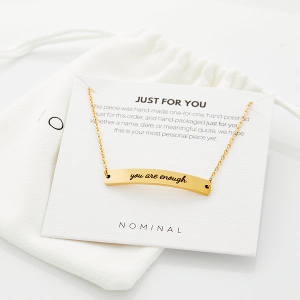 For Mom | Custom Reminder Anklet