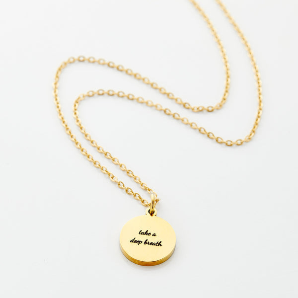 For Mom | Custom Reminder Token Necklace