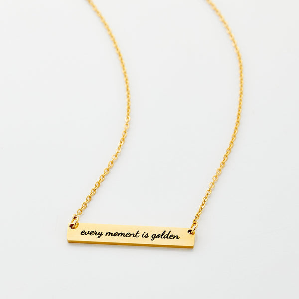 For Mom | Custom Reminder Plate Necklace