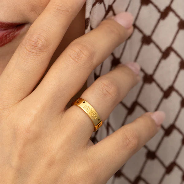 PREORDER Starlit Palestine Ring