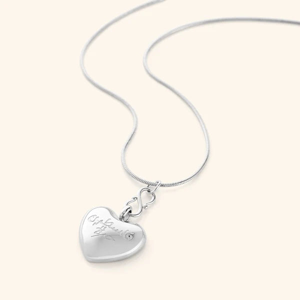 PRE-ORDER - "Free Palestine" Heart Necklace