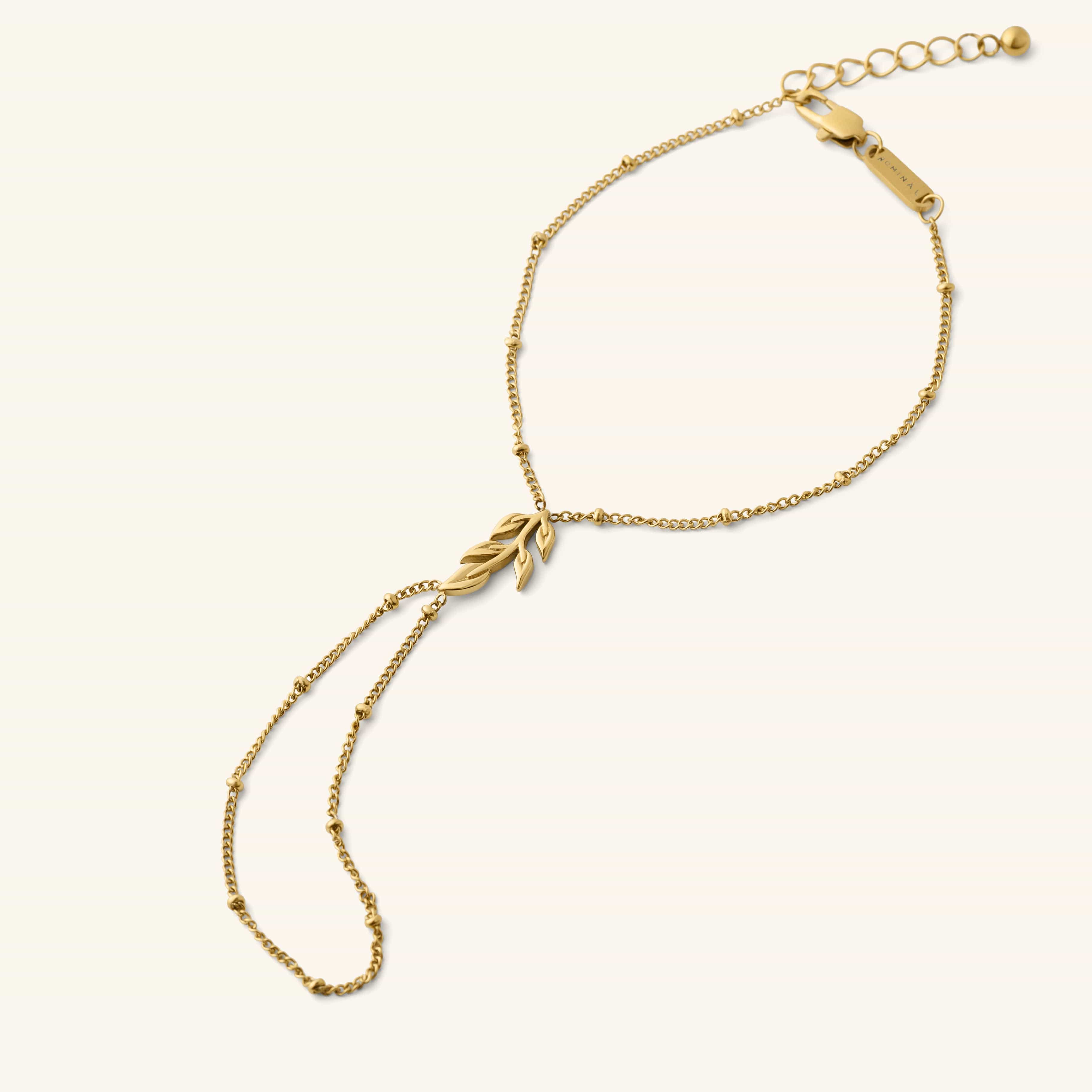 PREORDER Palestinian Olive Branch Hand Chain