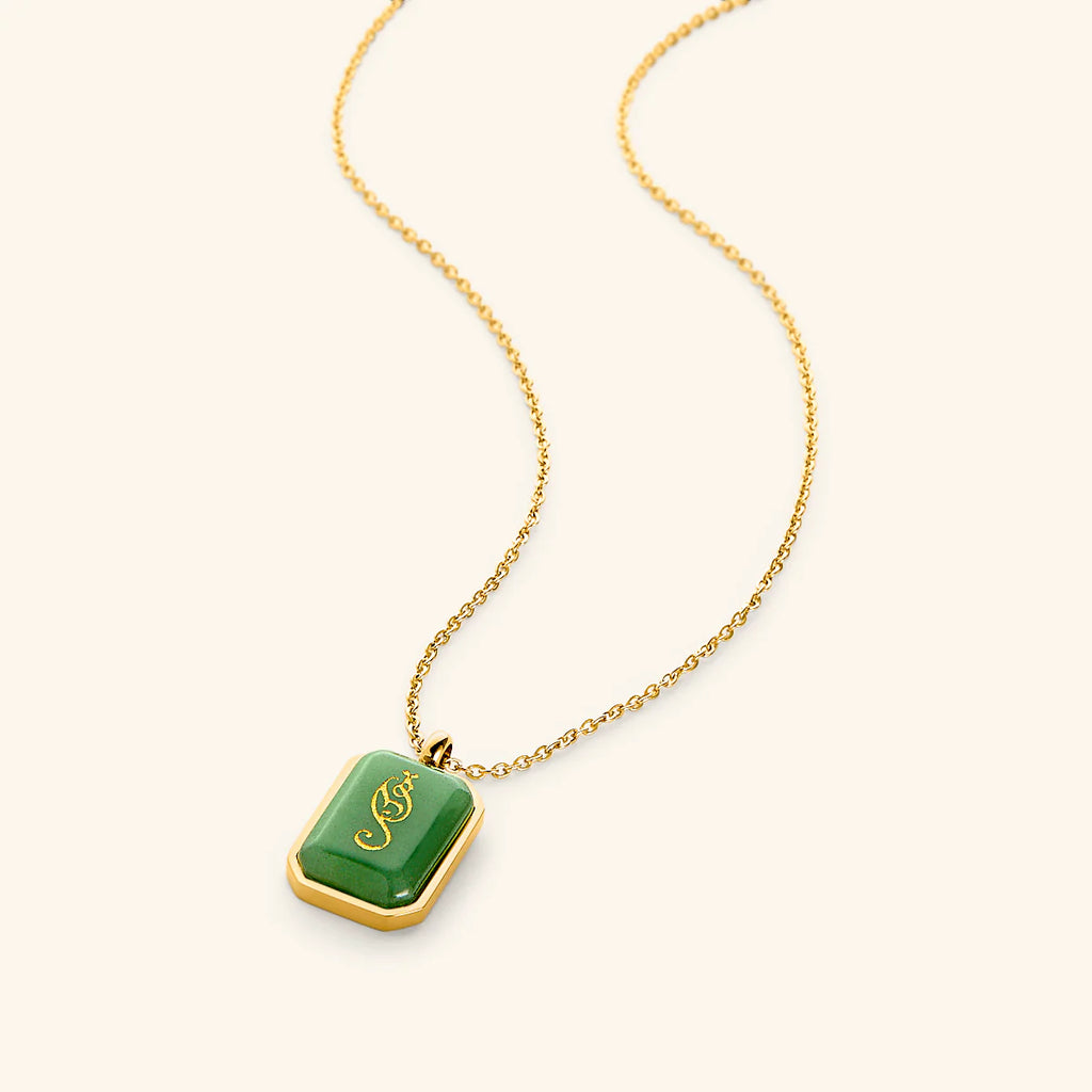 PREORDER Trust | Tawakkul Necklace | Green Aventurine Stone