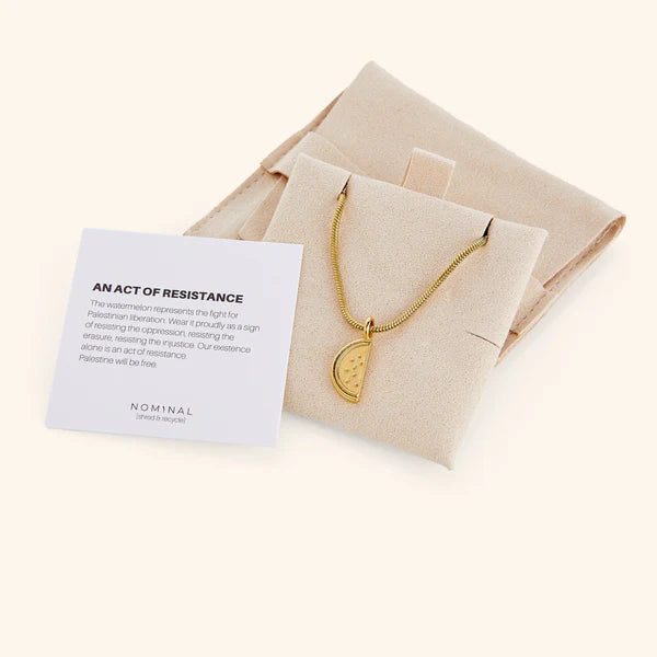 PREORDER Palestinian Watermelon Necklace | Women
