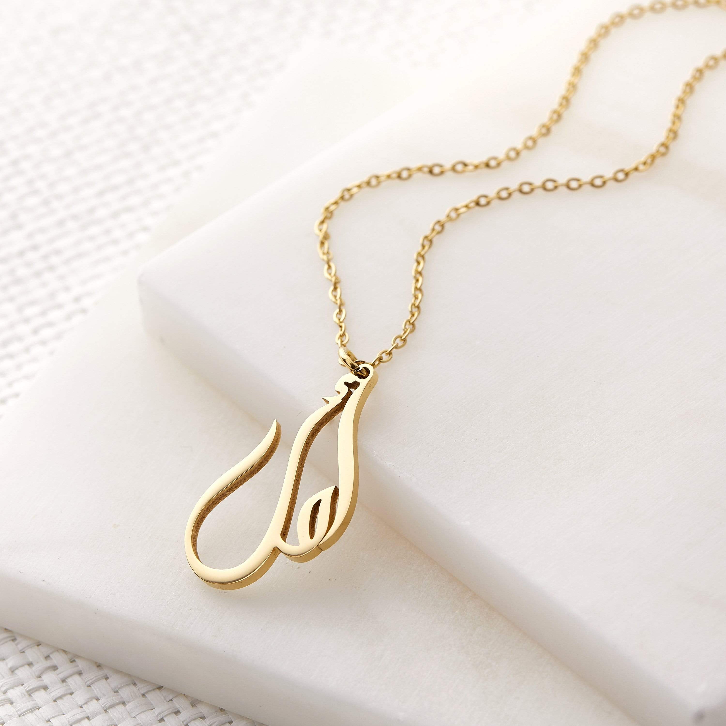 Ready Calligraphy Name Necklace - Nominal