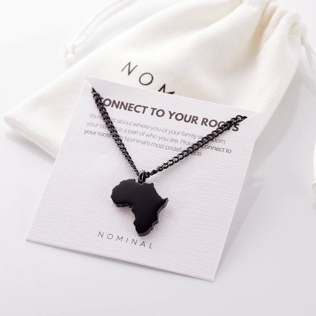 Country Map Necklace | Men - Nominal