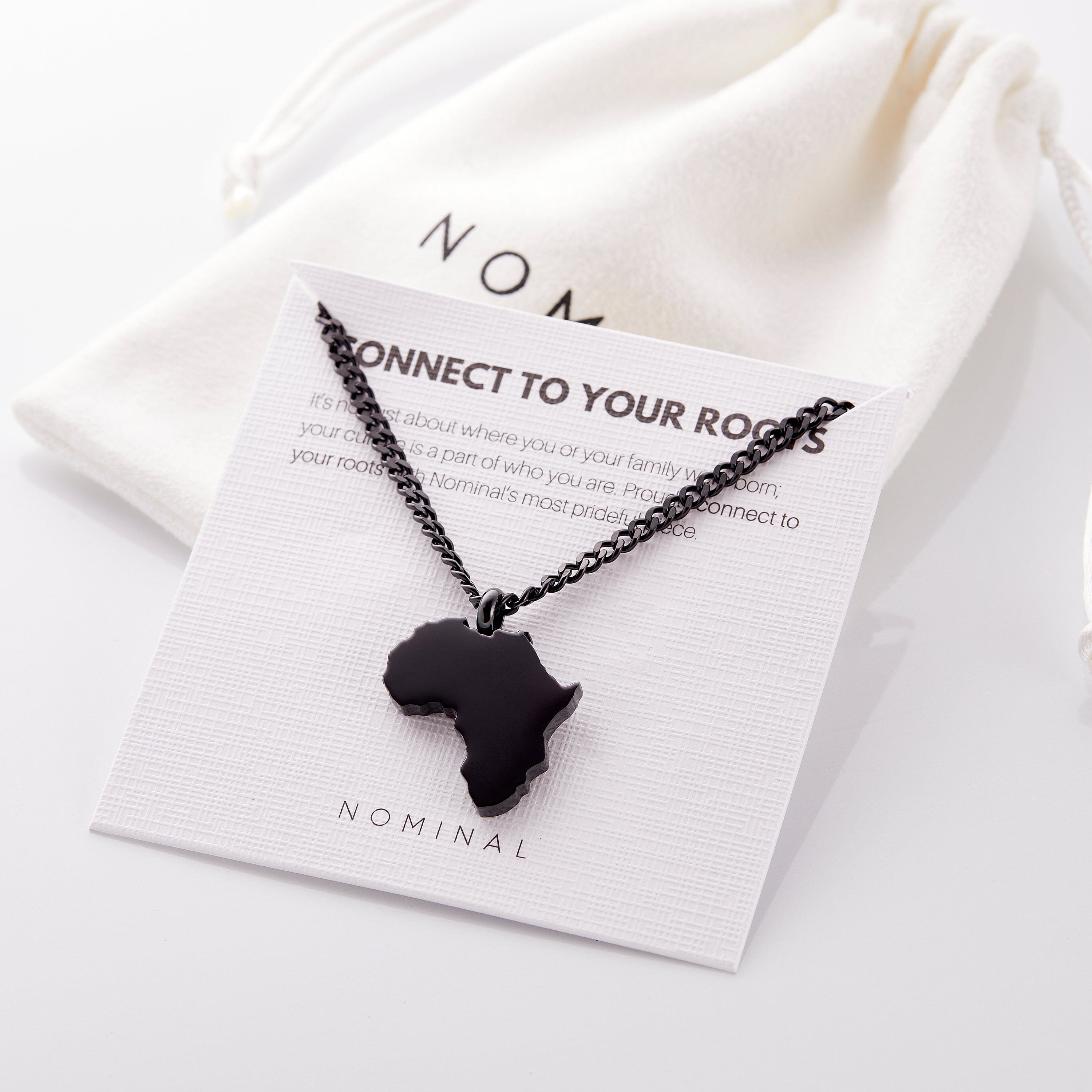 Country Map Necklace | Men - Nominal