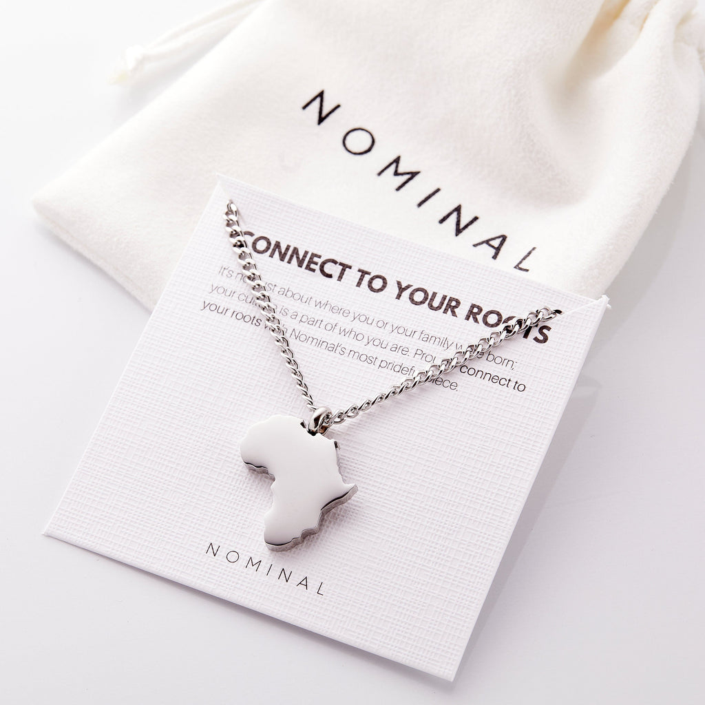 Country Map Necklace | Men - Nominal