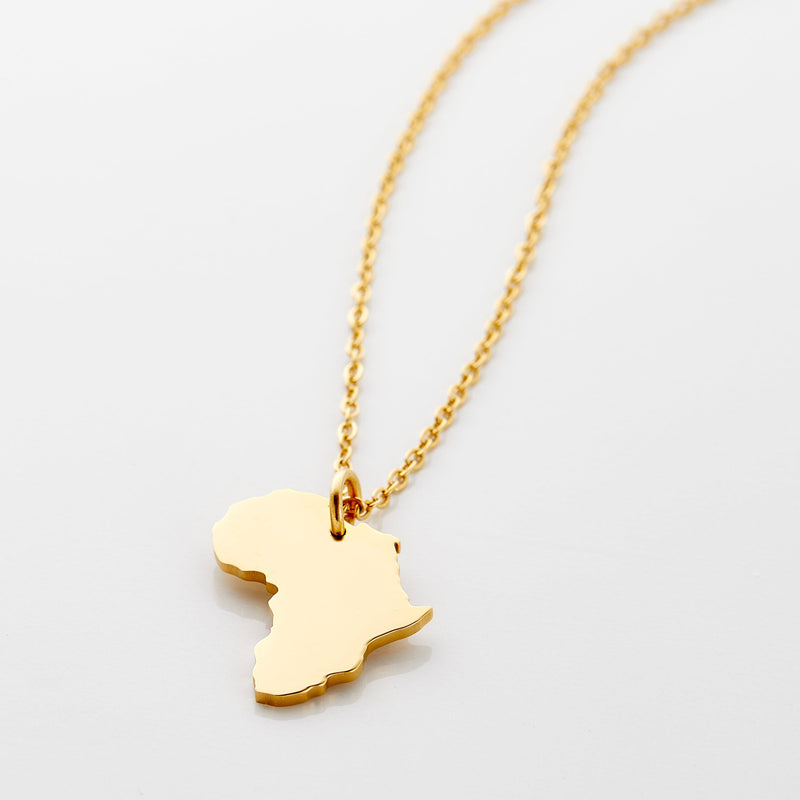 Country Map Necklace | Women - Nominal