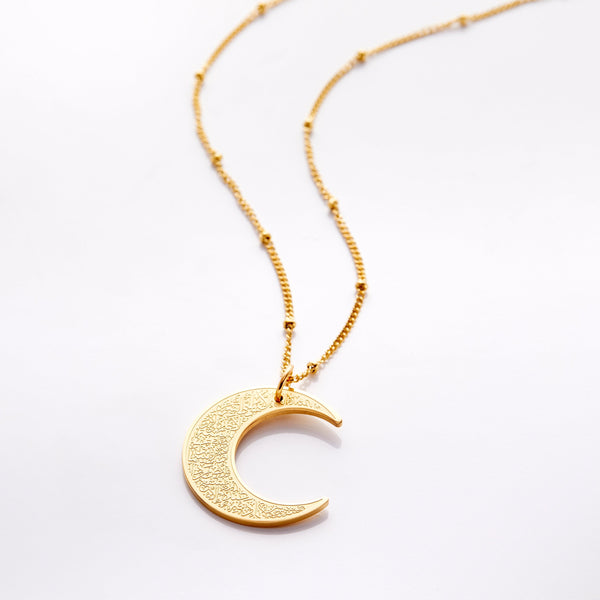 Ayatul Kursi Crescent Necklace - Nominal