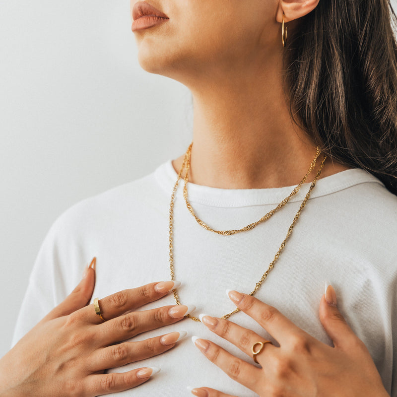 Twisted Chain Necklace - Nominal