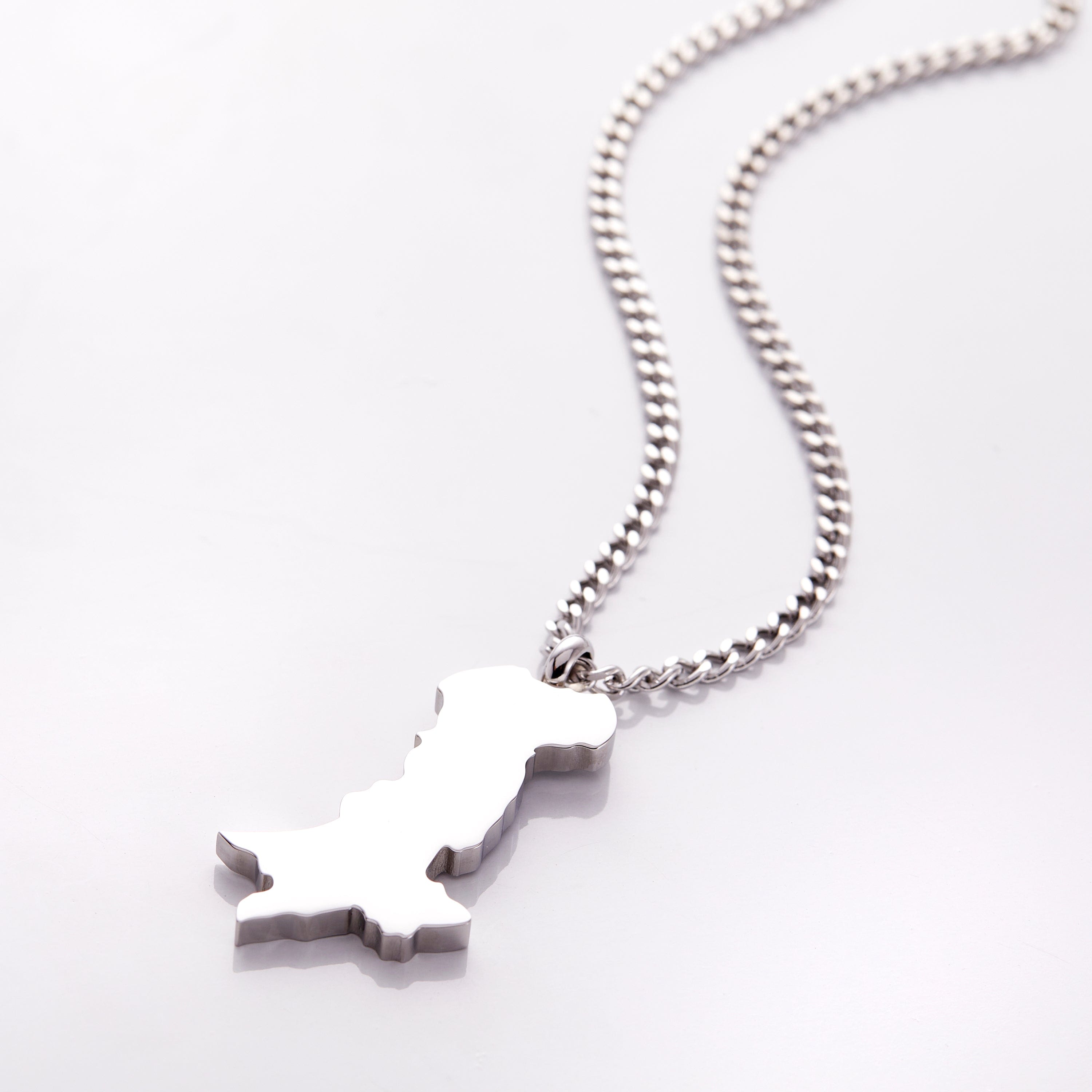 Country Map Necklace | Men - Nominal