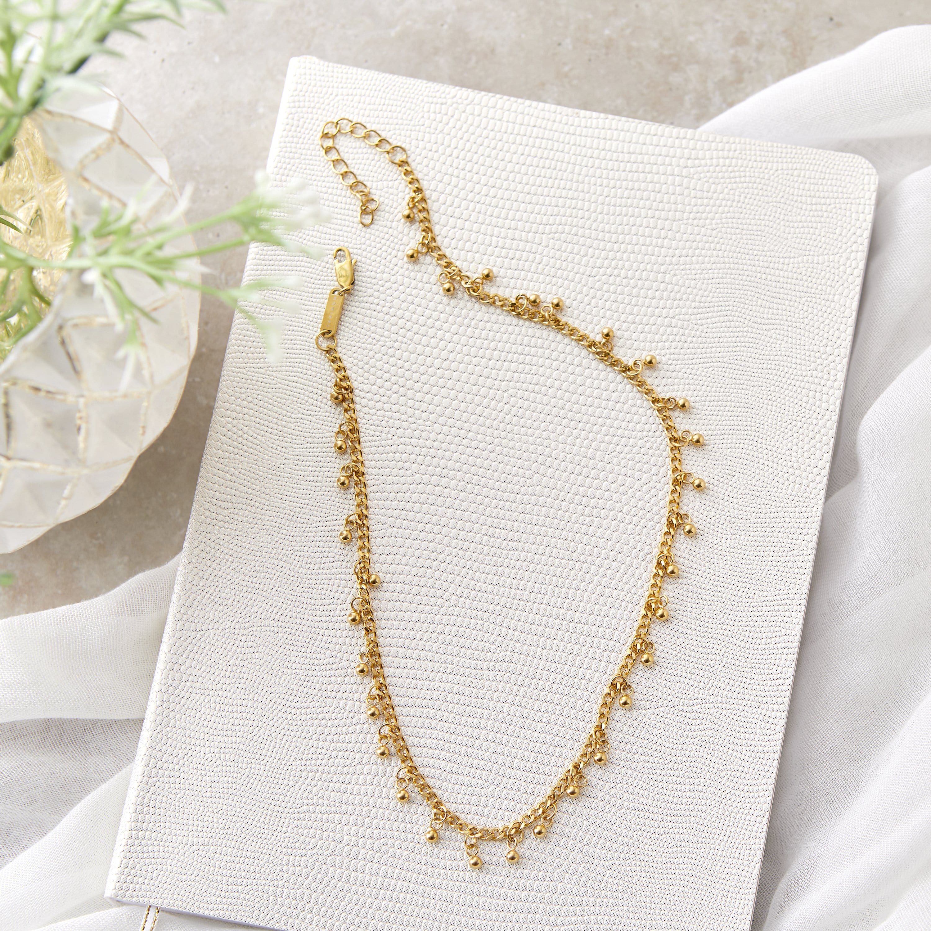 PREORDER Dangling Dotted Choker Preorder dangling dotted choker