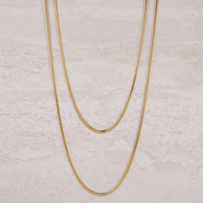 Herringbone Chain Necklace - Nominal