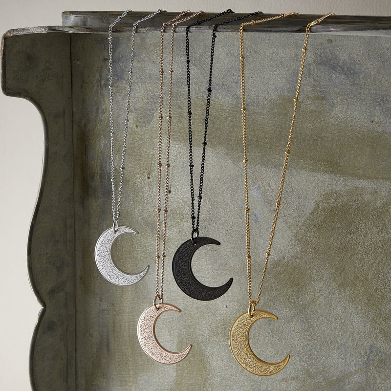 Ayatul Kursi Crescent Necklace // BUY 1 GET 1 FREE - Nominal