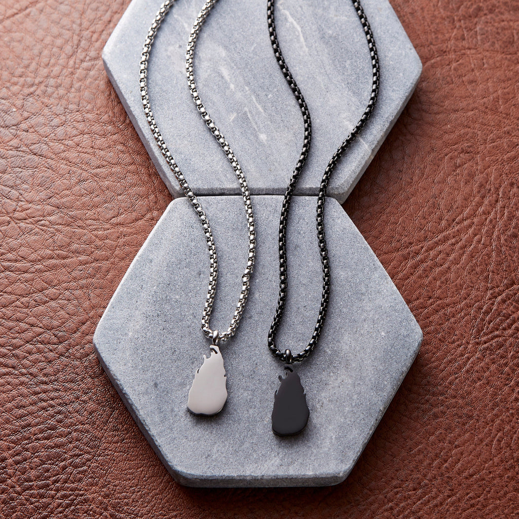 Country Map Necklace | Men - Nominal