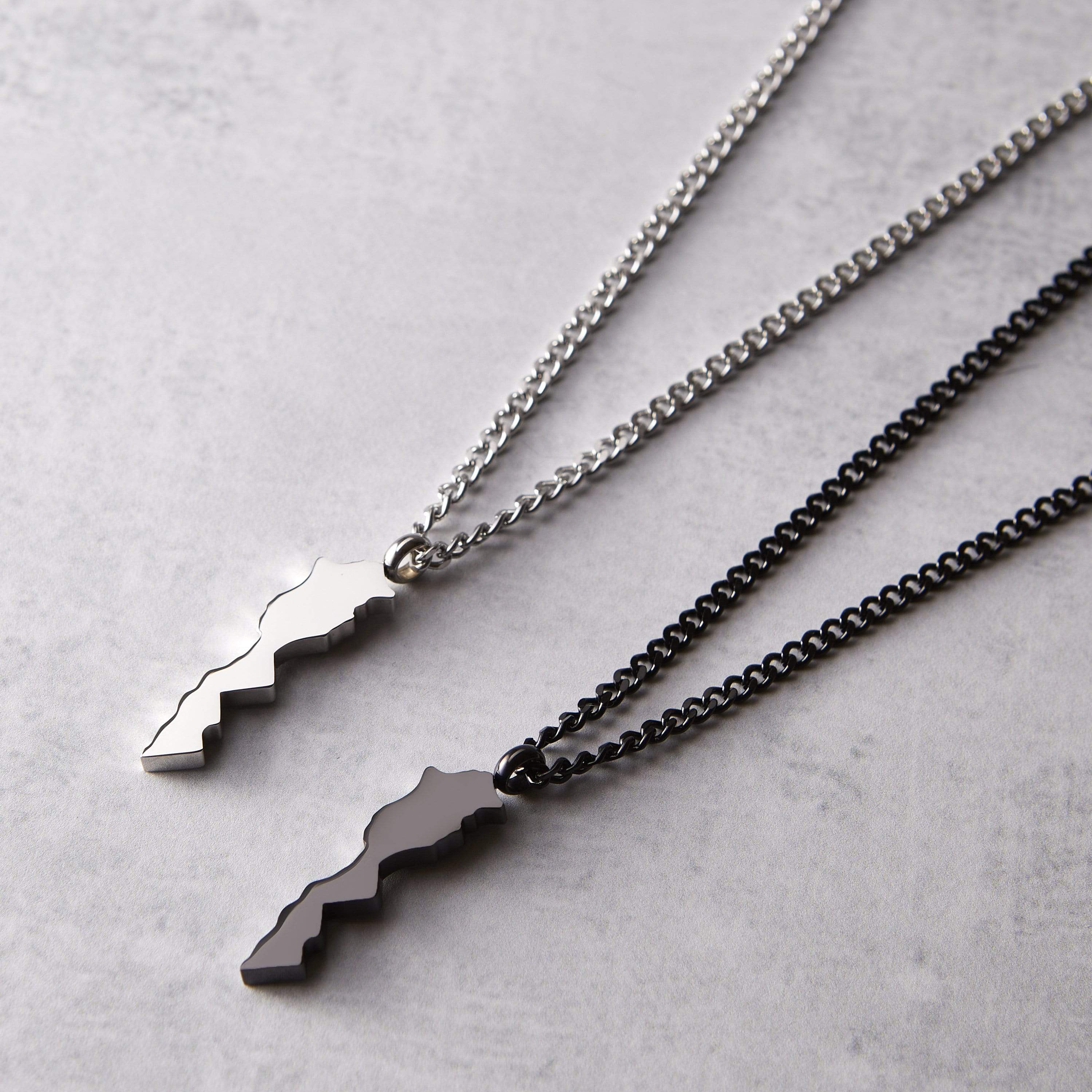 Choose Your Hometown Map Necklace | Men - Nominal