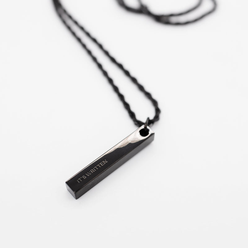 It's Written 3D Bar Necklace | Men - Nominal