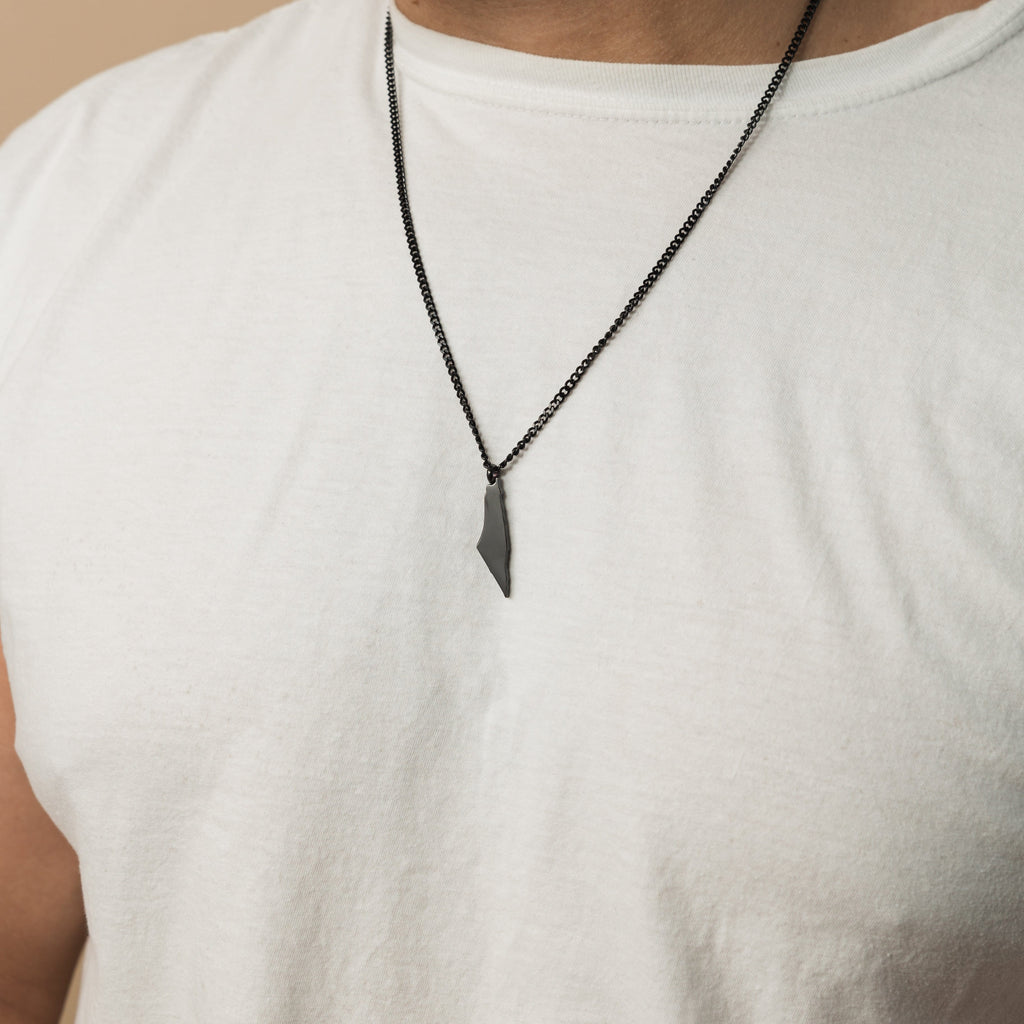 Country Map Necklace | Men - Nominal