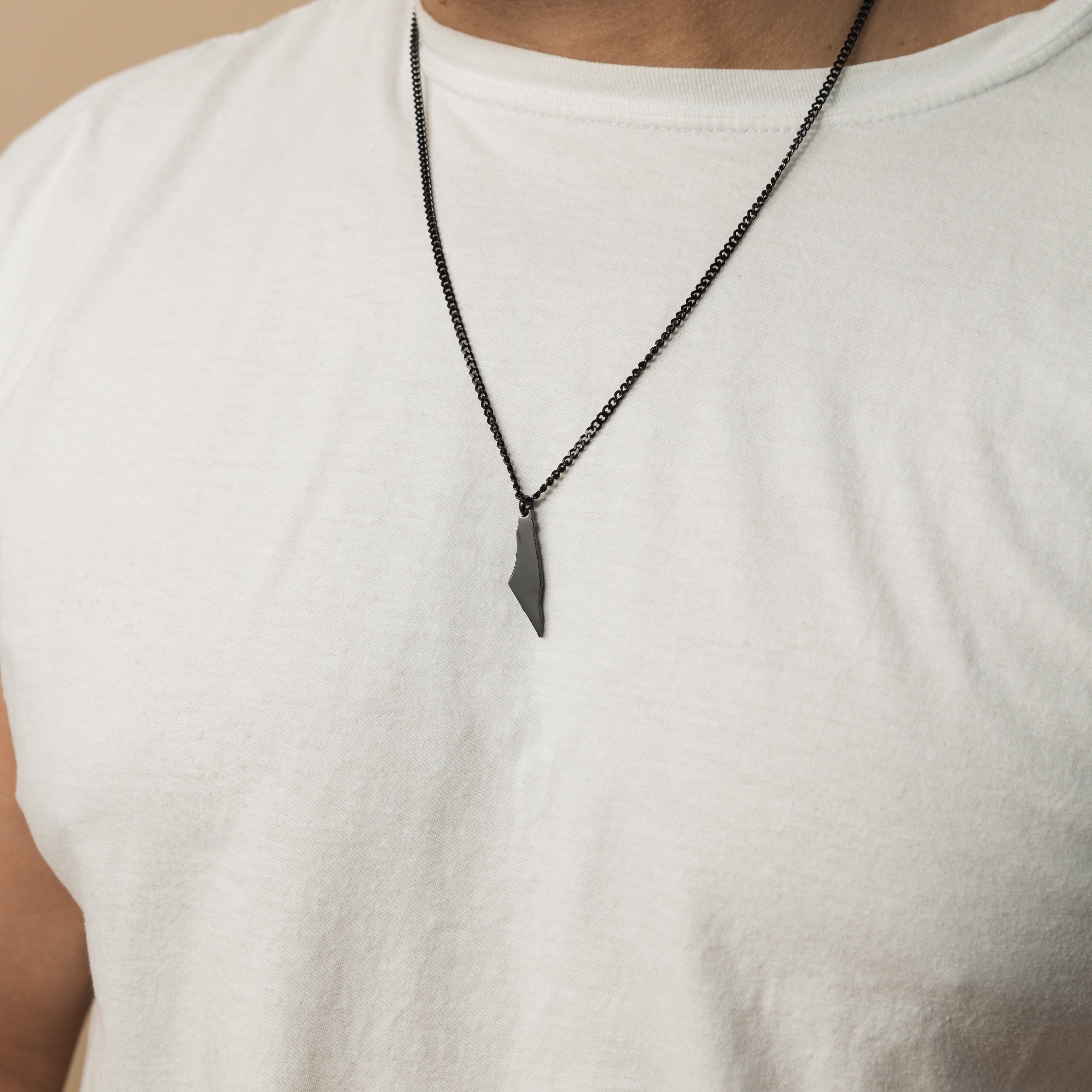 Country Map Necklace | Men - Nominal