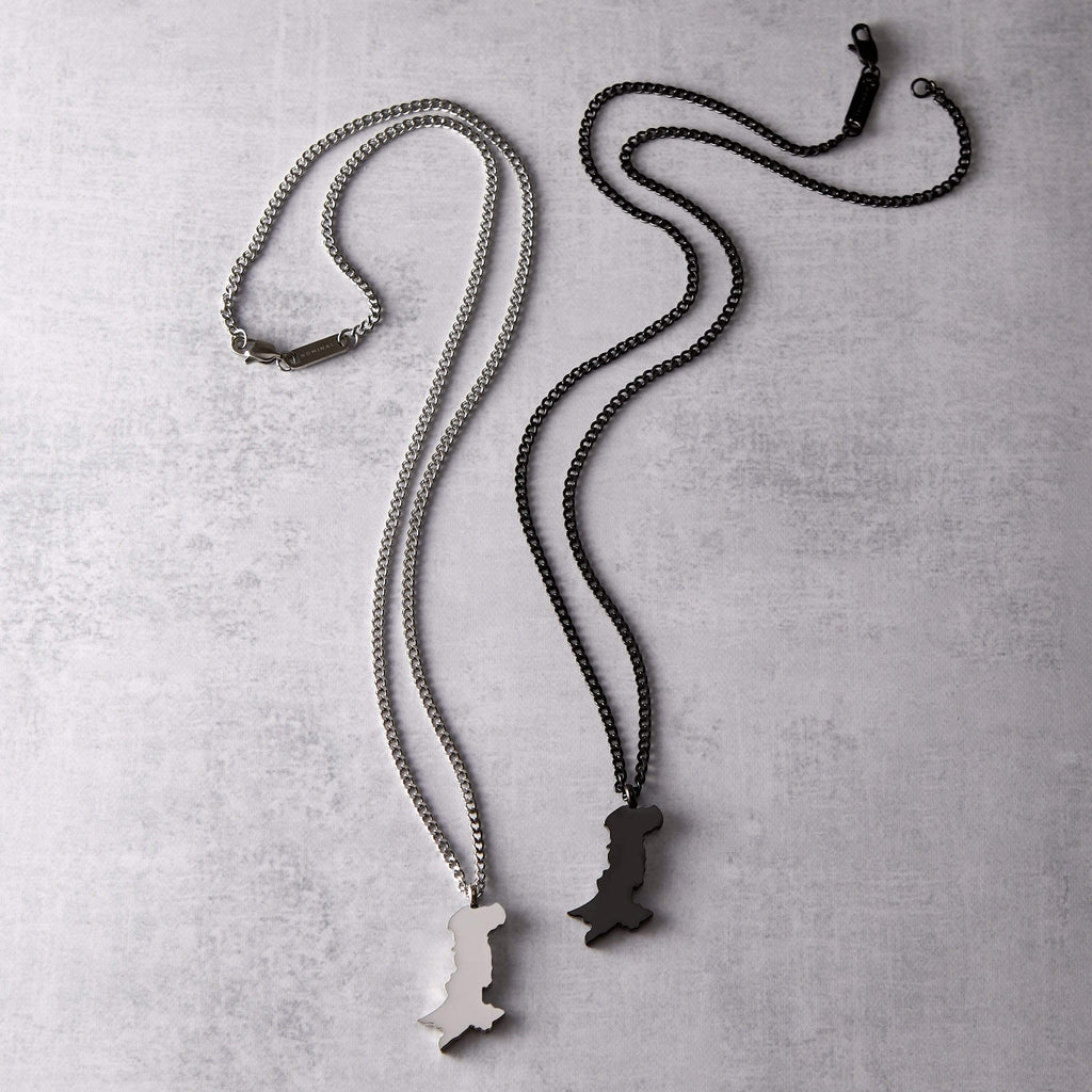 Choose Your Hometown Map Necklace | Men - Nominal